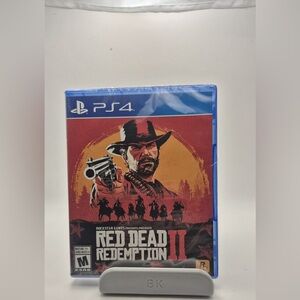 Red Dead Redemption II for PS4 - Blue Case Brand New Factory Sealed